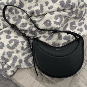Black shoulder bag
